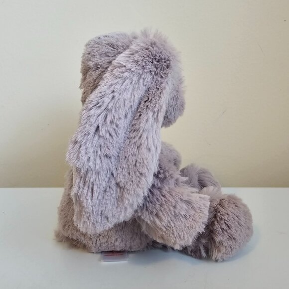 Ty Attic Treasures Puffin Bunny Rabbit Plush Stuffed Animal Gray w/ Tags 2017 8" - Picture 3 of 7
